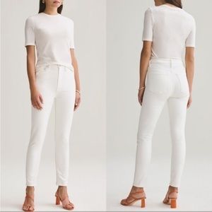 Agolde • nico high rise slim jean in untitled sz 27